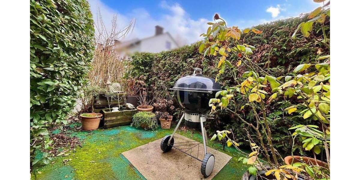 Erdgeschosswohnung mit kleinem Garten - entspanntes Wohnen auf einer Ebene 3 zimmer