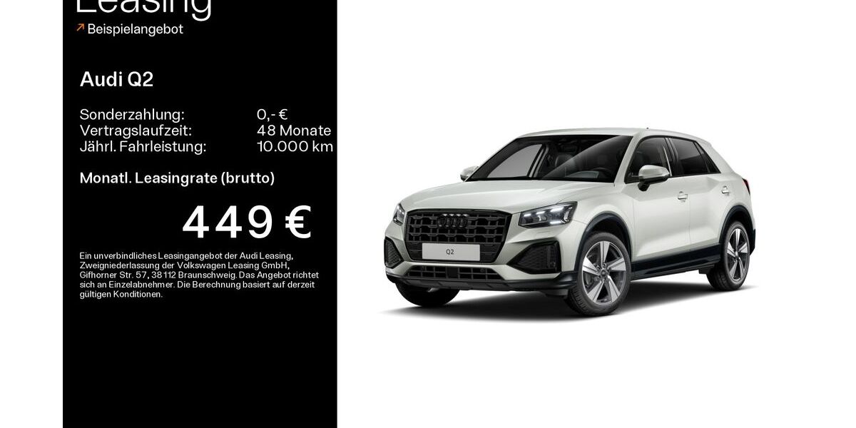 Audi Q2 12.500 km 36.990 &euro; Hofheim 65719