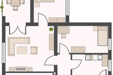 Wohnung Frankfurt am Main Sachsenhausen - 5 Zimmer, 90 m&sup2;, 1.999&euro; | Angebot:25539645