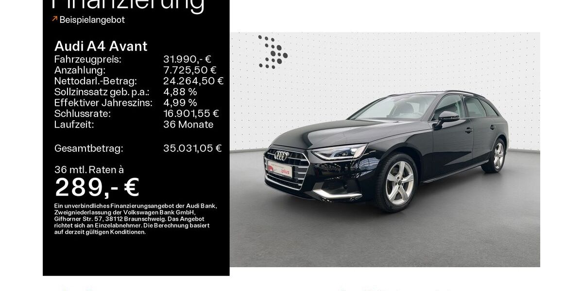 Audi A4 33.076 km 31.990 € Hofheim 65719