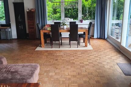 Helle 3-Zimmer-Wohnung mit Garten, voll möbliert auf Zeit. 3 zimmer