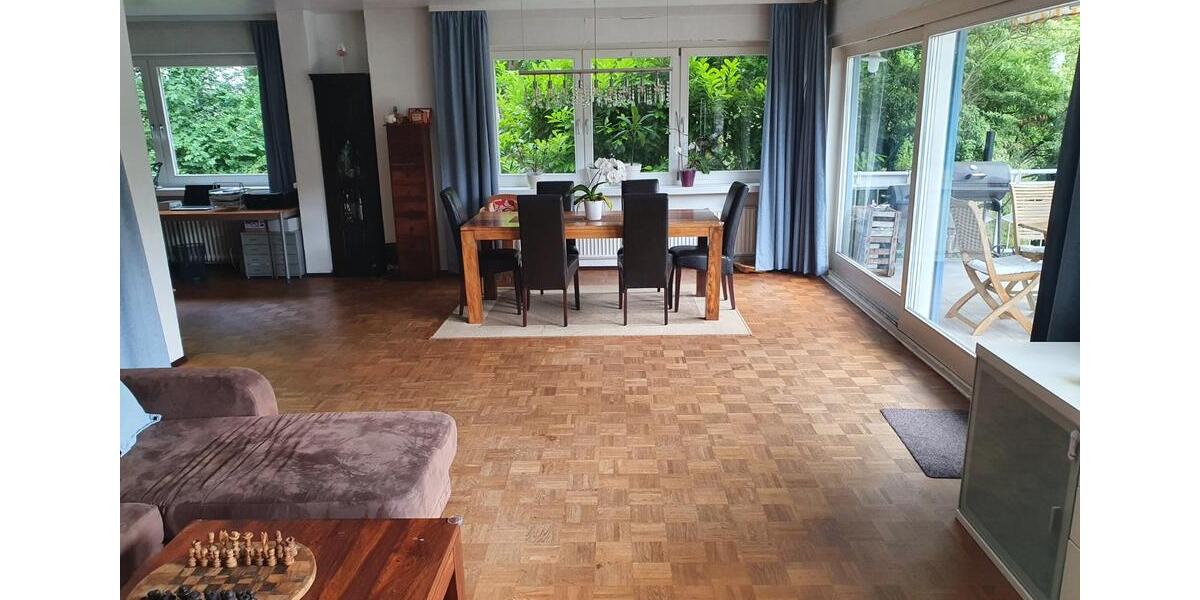 Helle 3-Zimmer-Wohnung mit Garten, voll möbliert auf Zeit. 3 zimmer