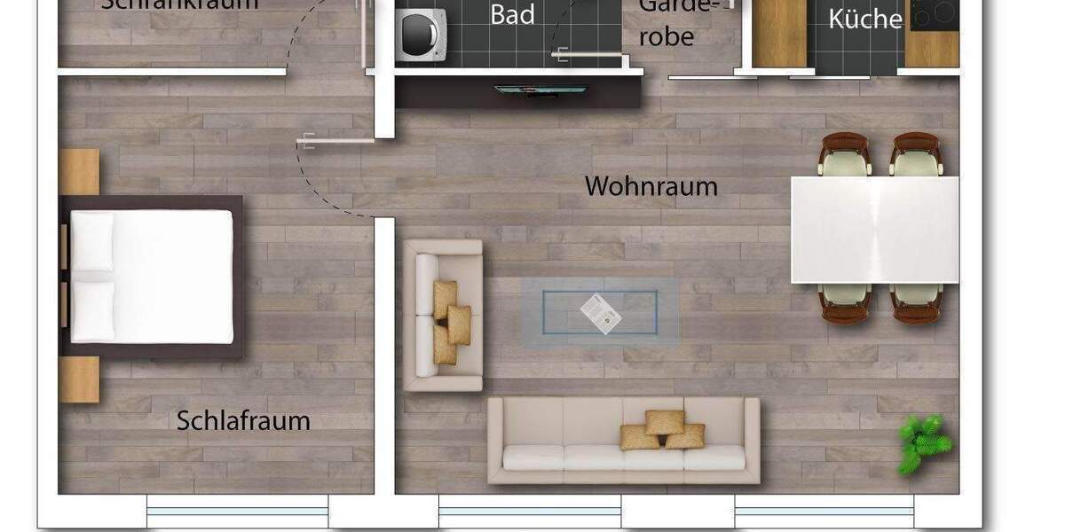 Etagenwohnung Mainz Oberstadt - 2 Zimmer, 60 m&sup2;, 339.000&euro; | Angebot:25226967