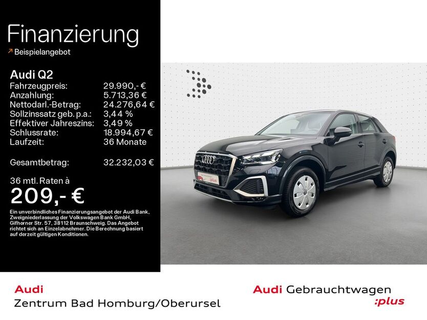 Audi Q2 27.476 km 29.990 € Oberursel 61440