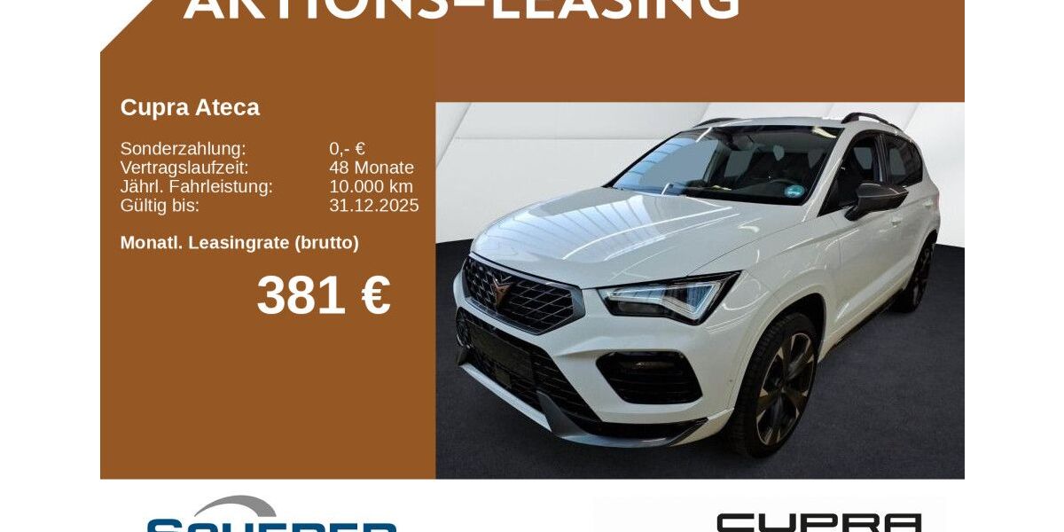Cupra Ateca 26.695 km 36.380 € Bingen / Rhein 55411