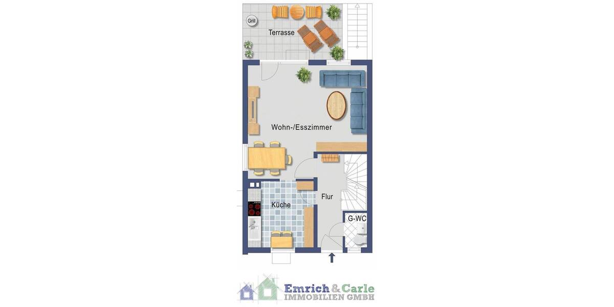 Doppelhaushälfte Heidesheim am Rhein Heidesheim am Rhein - 4 Zimmer, 107 m&sup2;, 419.000&euro; | Angebot:26672577