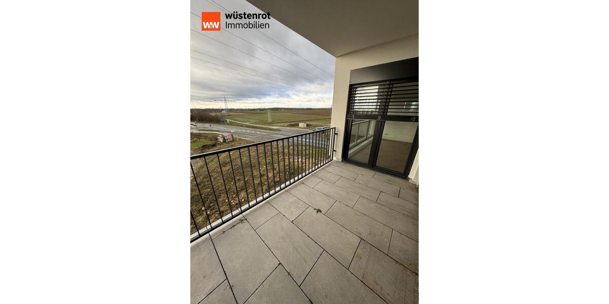 Neubauobjekt in Hofheim-Diedenbergen: Stilvolle 4-Zimmer-Wohnung mit Balkon zimmer