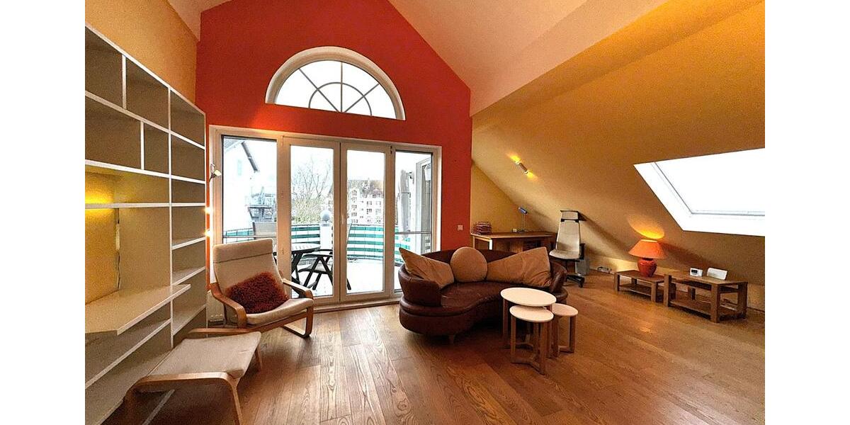 Dachgeschoßwohnung Wiesbaden Mainz-Kastel - 2 Zimmer, 65 m&sup2;, 1.150&euro; | Angebot:26381966