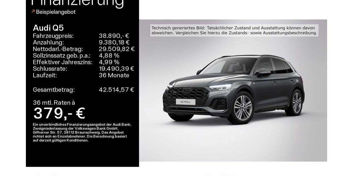 Audi Q5 108.799 km 38.890 € Hofheim 65719