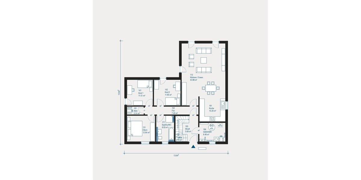 Individuelles Mehrfamilienhaus in Idstein Nieder-Oberrod - Flexibel geplant, hochwertig realisiert auf weitläufigem Grundstück - Mehrfamilienhaus, Wohnhaus Hasenmühle Nieder-Oberrod | Angebot:27352155