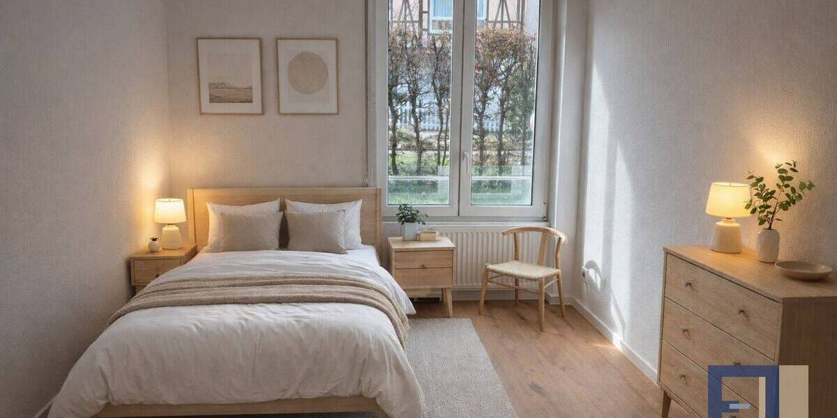 Etagenwohnung Bischofsheim - 2 Zimmer, 52 m&sup2;, 610&euro; | Angebot:25996967