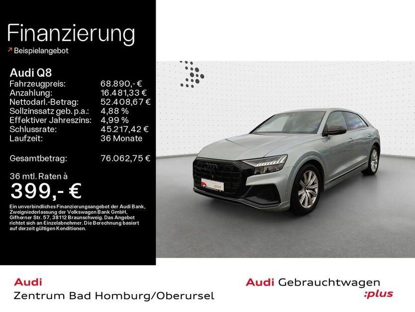 Audi Q8 49.618 km 68.890 € Oberursel 61440
