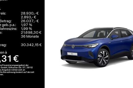VW ID.4 37.796 km 28.930 € Kelkheim 65779