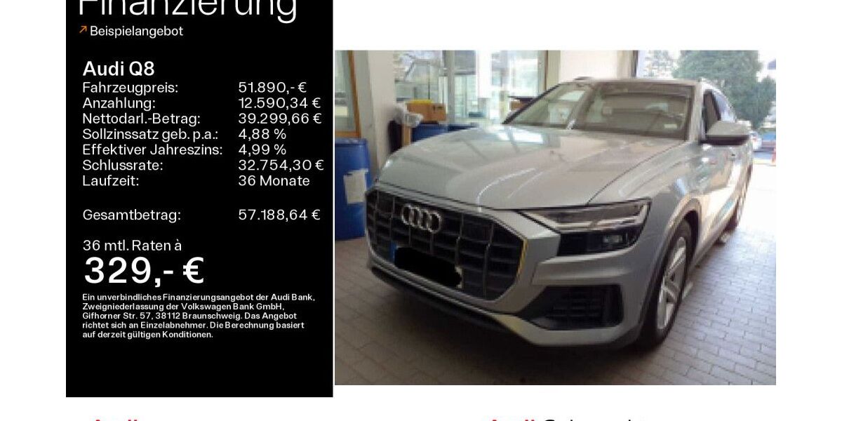 Audi Q8 57.999 km 49.980 &euro; Hofheim 65719