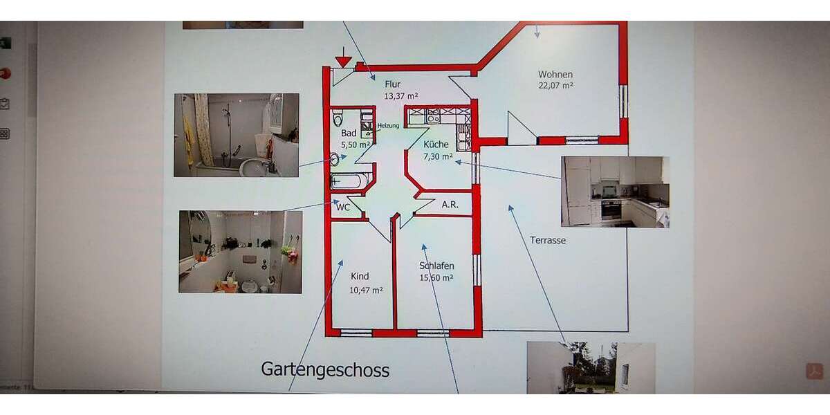 Wohnung zum Kaufen in Rüdesheim am Rhein Eibingen 299.000 € 82 m² 3 zimmer