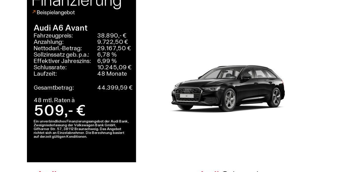 Audi A6 15.030 km 38.890 &euro; Oberursel 61440