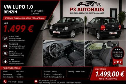 VW Lupo 149.000 km 1.199 &euro; Mörfelden-Walldorf 64546