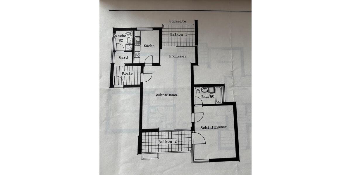 Etagenwohnung Mainz Ebersheim - 2 Zimmer, 83 m&sup2;, 330.000&euro; | Angebot:24128029