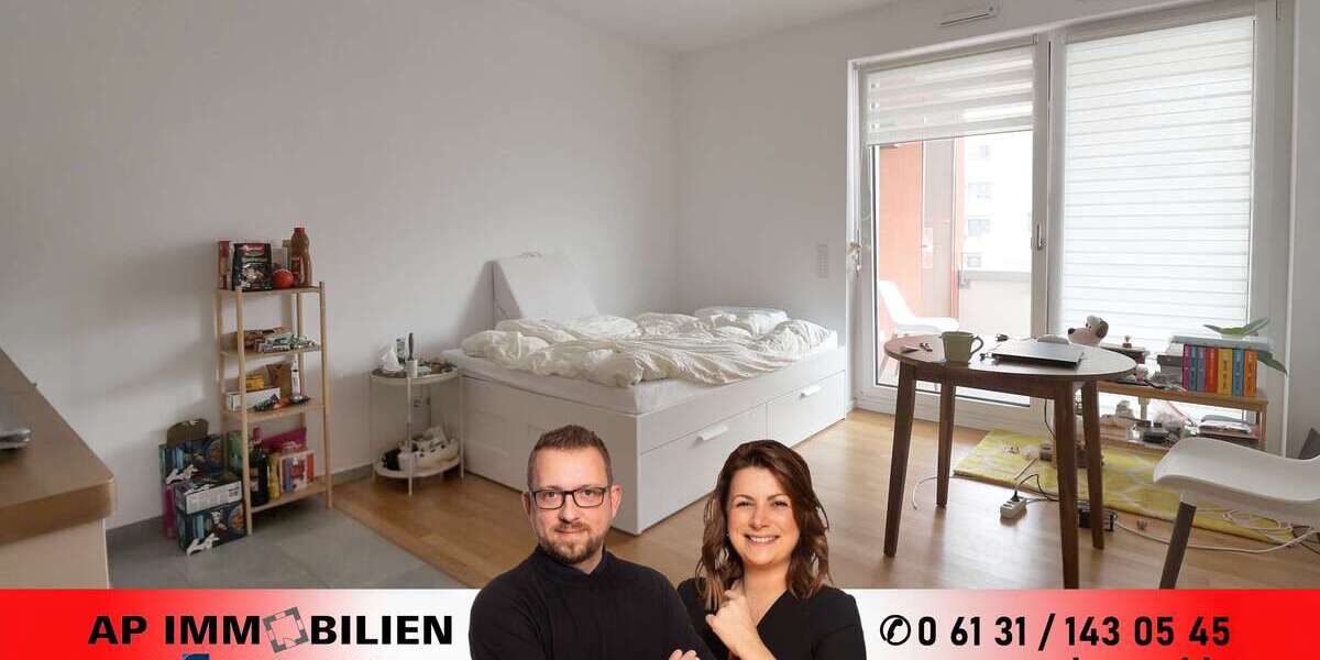 Etagenwohnung Frankfurt Gallus - 1 Zimmer, 39 m&sup2;, 915&euro; | Angebot:26643989