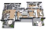 3 Zimmer-Wohnung mit eigenem Garten, Einbauküche und Tiefgaragenstellplatz