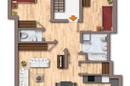 Wohnung zum Kaufen in Mainz 429.000 € 92.94 m² 3 zimmer