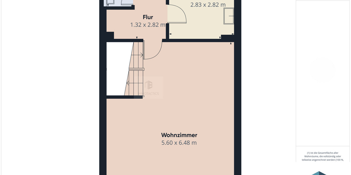 Reihenmittelhaus Wiesbaden Nordenstadt - 6 Zimmer, 93 m&sup2;, 520.000&euro; | Angebot:23957321