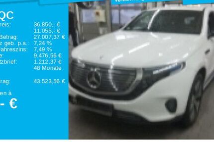 Mercedes-Benz EQC 35.618 km 36.850 € Frankfurt 60326
