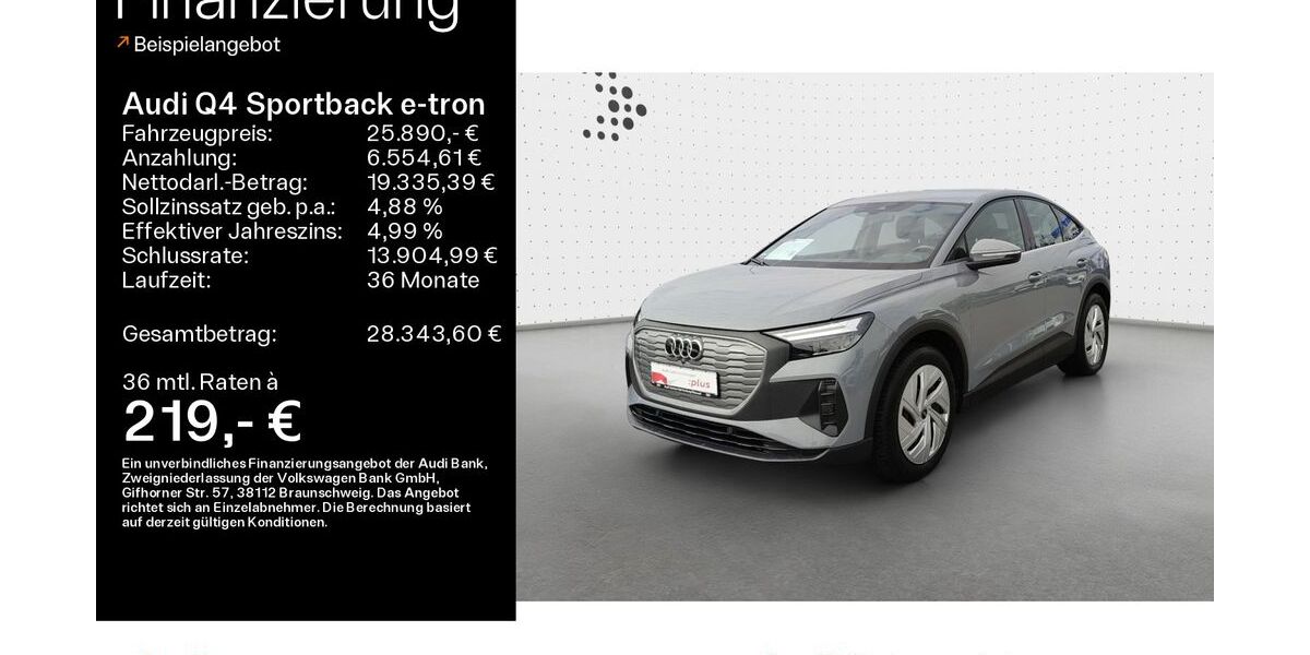 Audi Q4 e-tron 25.658 km 24.490 € Oberursel 61440