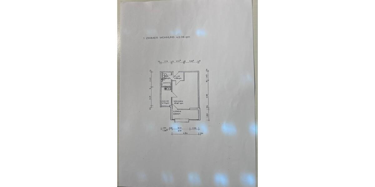 Etagenwohnung Kriftel - 1 Zimmer, 42 m&sup2;, 150.000&euro; | Angebot:26952215