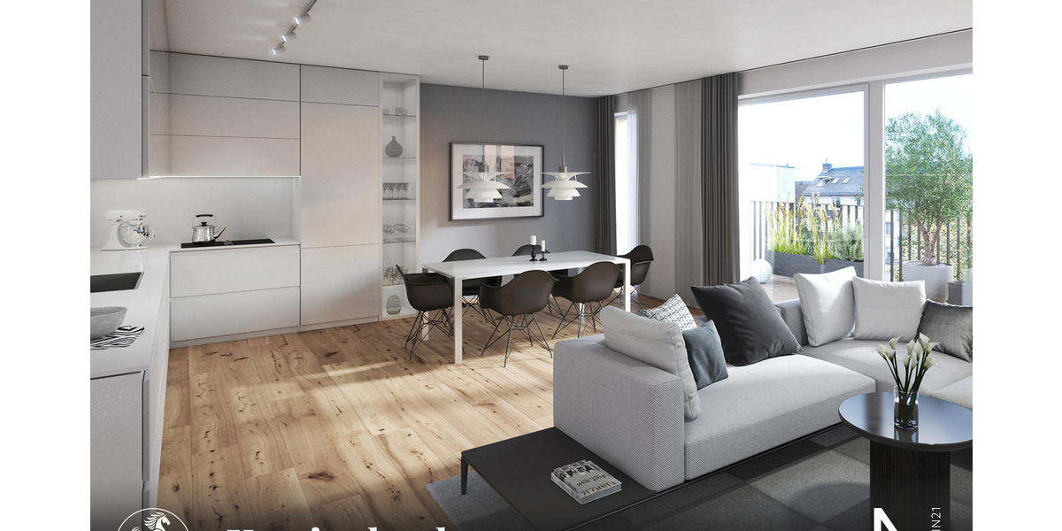 Etagenwohnung Mainz Neustadt - 3 Zimmer, 94 m&sup2;, 665.500&euro; | Angebot:24915438