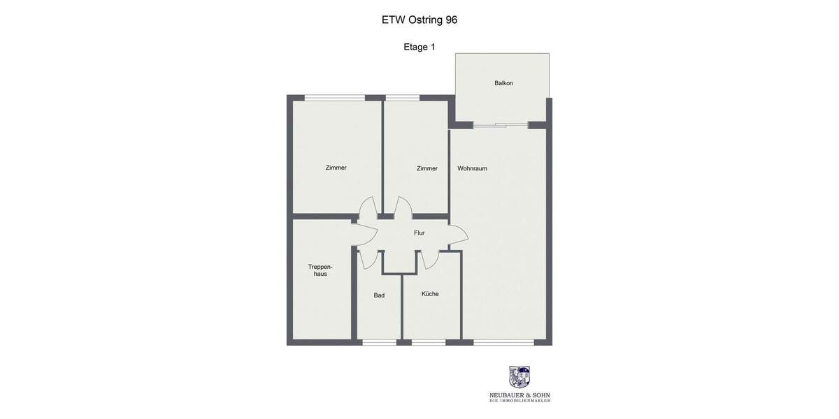 Etagenwohnung Schwalbach am Taunus - 3 Zimmer, 75 m&sup2;, 299.000&euro; | Angebot:24547414