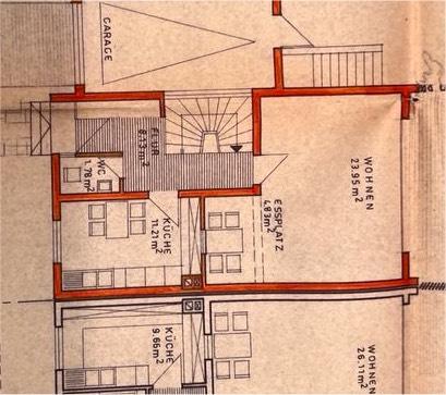 Reihenhaus zu vermieten in Wiesbaden Kloppenheim 4 zimmer