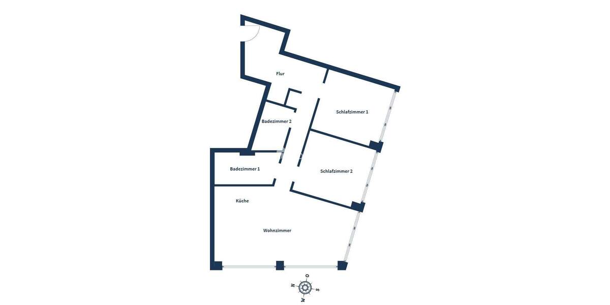 Etagenwohnung Wiesbaden Südost - 3 Zimmer, 91 m&sup2;, 967.000&euro; | Angebot:25689690