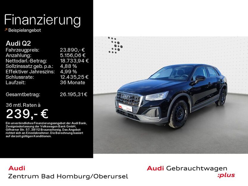 Audi Q2 46.083 km 23.890 € Oberursel 61440