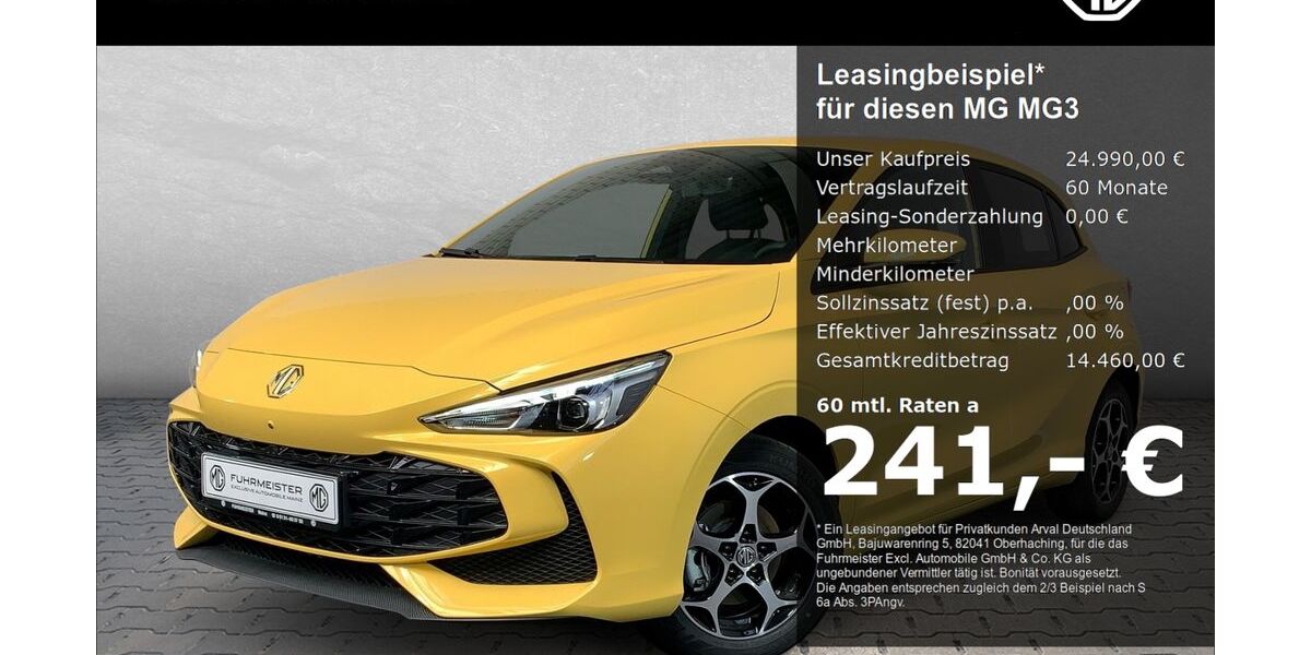 MG 3 3.000 km 21.990 &euro; Mainz-Hechtsheim 55129