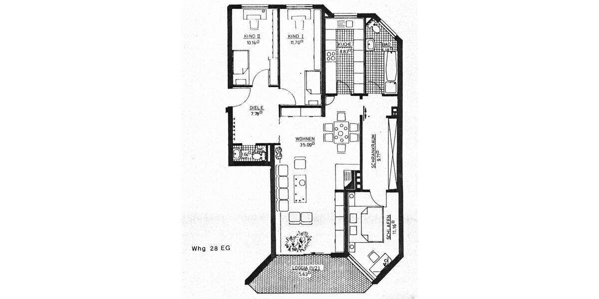 Hochparterre Niedernhausen - 4 Zimmer, 107 m&sup2;, 305.000&euro; | Angebot:26693637