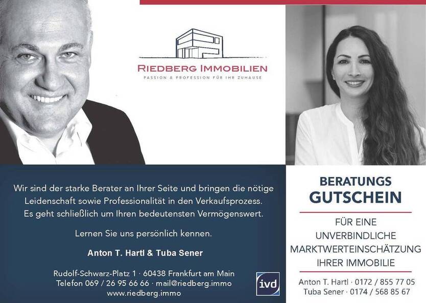 Raum für Liebe Lachen Leben: Ihr Familien-Reihenendhaus in ruhiger Lage am Riedberg (Erbbaurecht)