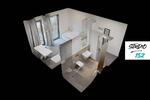 Etagenwohnung Wiesbaden Klarenthal - 1 Zimmer, 23 m&sup2;, 466&euro; | Angebot:26058617