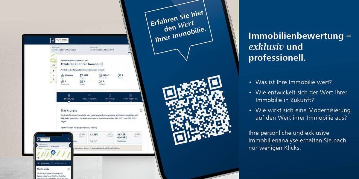 Etagenwohnung Wiesbaden Nordost - 3 Zimmer, 76 m&sup2;, 865&euro; | Angebot:26065386