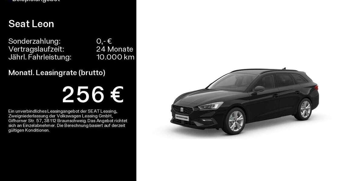 Seat Leon 25.282 km 28.690 &euro; Mainz-Kastell (Wiesbaden) 55252