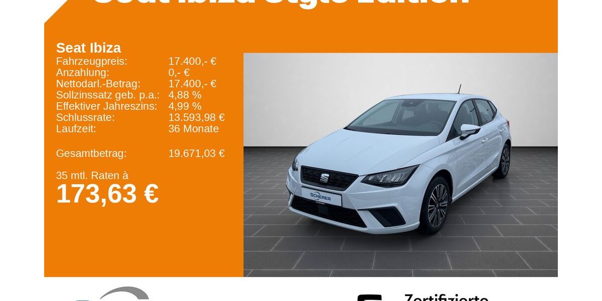 Seat Ibiza 17.661 km 16.600 &euro; Mainz 55129
