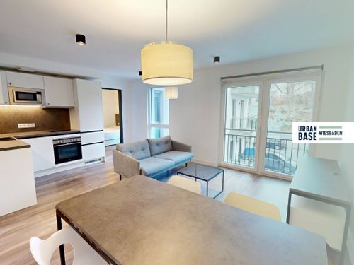 Etagenwohnung Wiesbaden Südost - 2 Zimmer, 51 m&sup2;, 904&euro; | Angebot:25417948