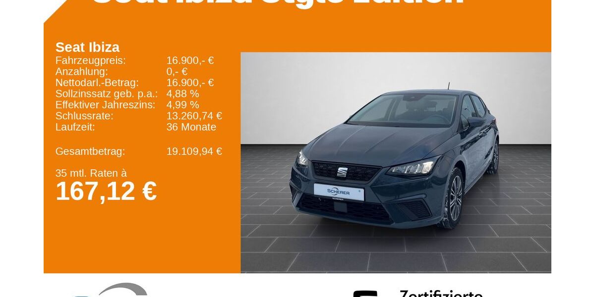 Seat Ibiza 30.962 km 17.900 &euro; Mainz 55129