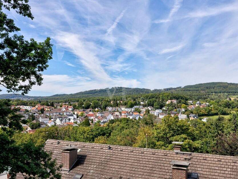 Wohnglück mit Terrasse im Grünen und herrlichem Blick