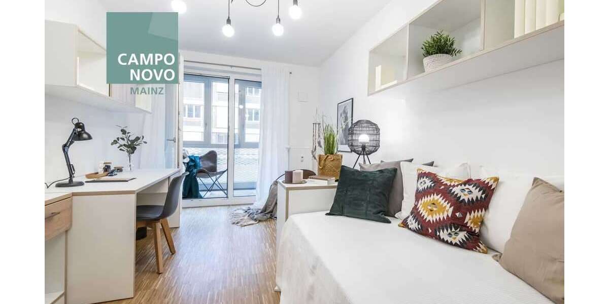 Etagenwohnung Mainz Hartenberg-Münchfeld - 1 Zimmer, 25 m&sup2;, 700&euro; | Angebot:27161403