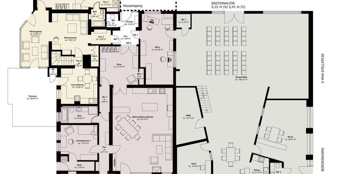 Mehrfamilienhaus, Wohnhaus Taunusstein Neuhof - 1 Zimmer, 290 m&sup2;, 1.650.000&euro; | Angebot:26241694