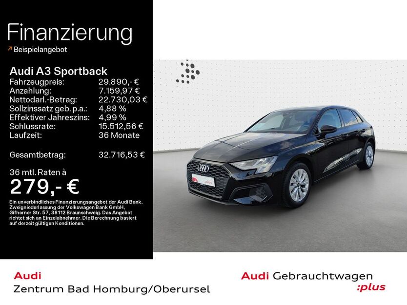 Audi A3 11.002 km 28.890 € Oberursel 61440