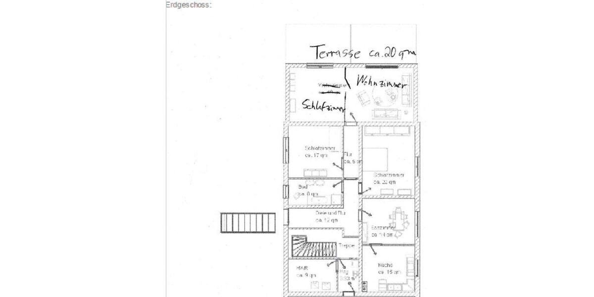 Etagenwohnung Waldems - 5 Zimmer, 155 m&sup2;, 1.180&euro; | Angebot:26577795