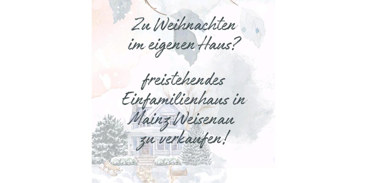 Mainz Weisenau Hausverkauf (v. privat für privat) 6 zimmer