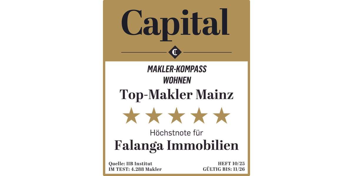 FALANGA IMMOBILIEN - Gemütliche 3-Zimmer Etagenwohnung direkt an den Weinbergen in Mainz-Kostheim! 3 zimmer